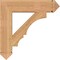 Ekena Millwork Balboa Arts & Crafts Smooth Bracket, Western Red Cedar, 5 1/2"W x 28"D x 28"H BKT06X28X28BOA03SWR - alternate 3